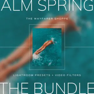 Palm Springs Lightroom Presets + Video Filters Bundle