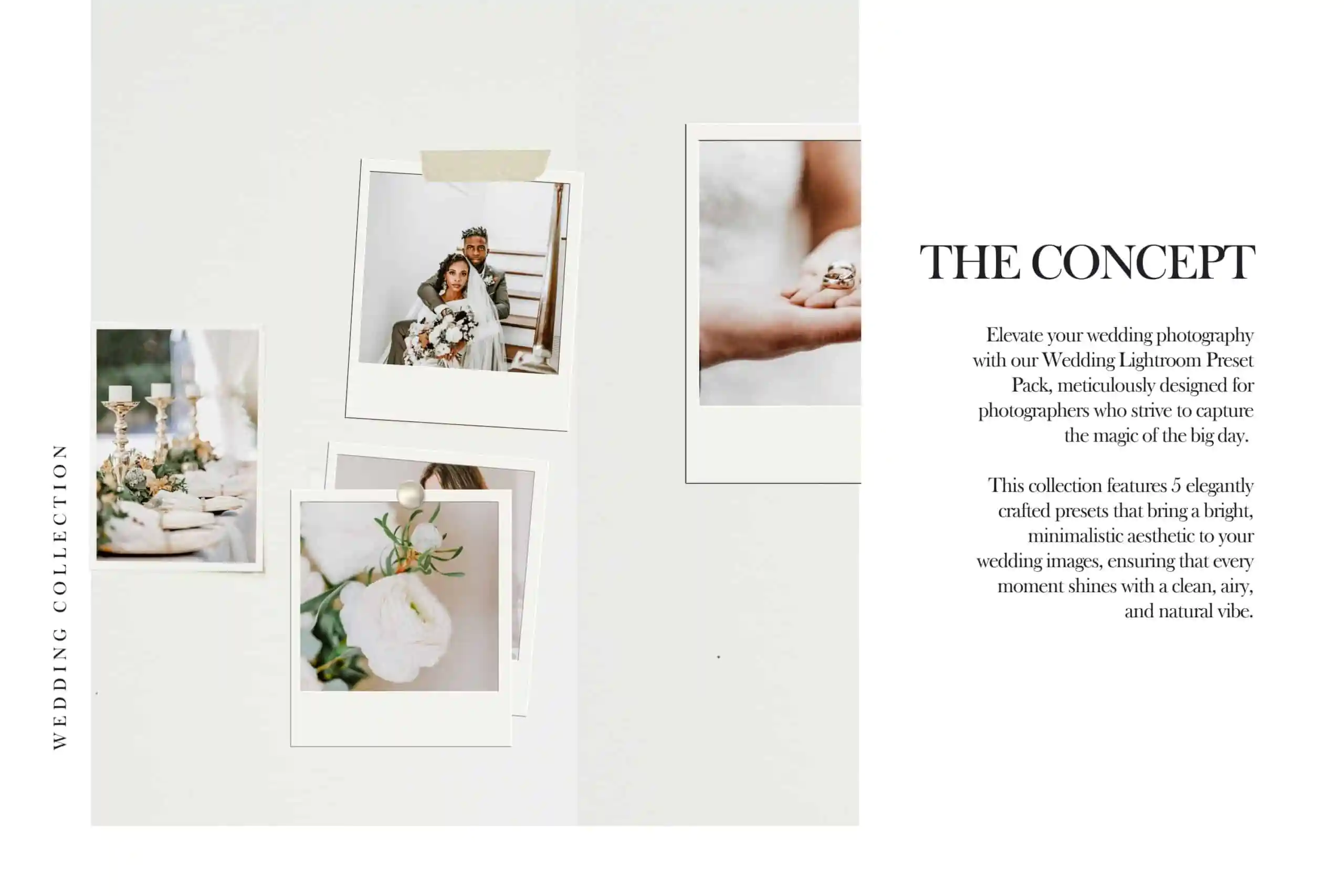 5 Wedding Lightroom Presets | Mobile + Desktop - Image 2