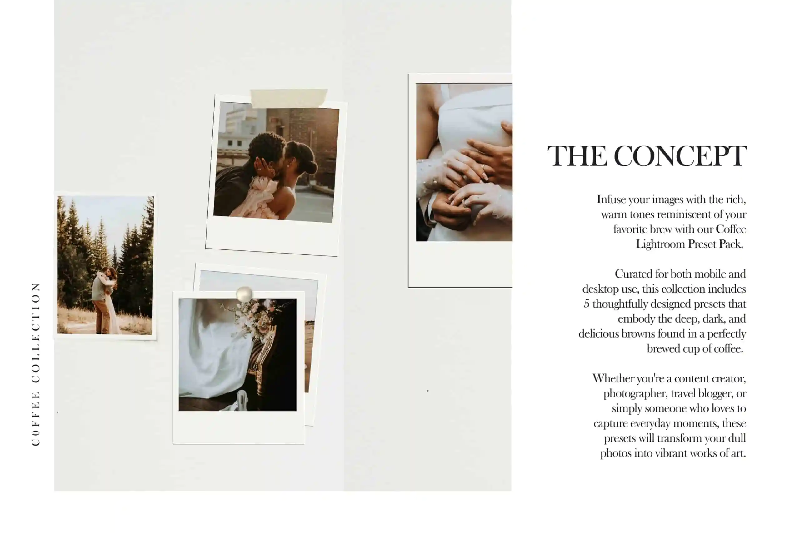 5 Coffee Lightroom Presets | Mobile + Desktop - Image 2