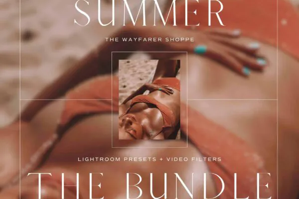 Summer Lightroom Presets + Video Filters Bundle