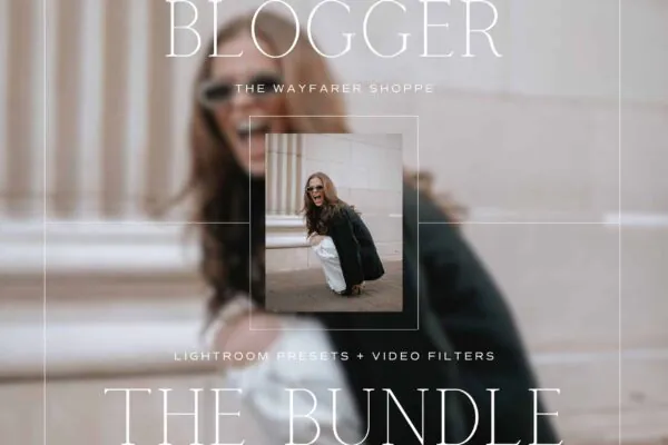 Blogger Lightroom Presets + Video Filters Bundle