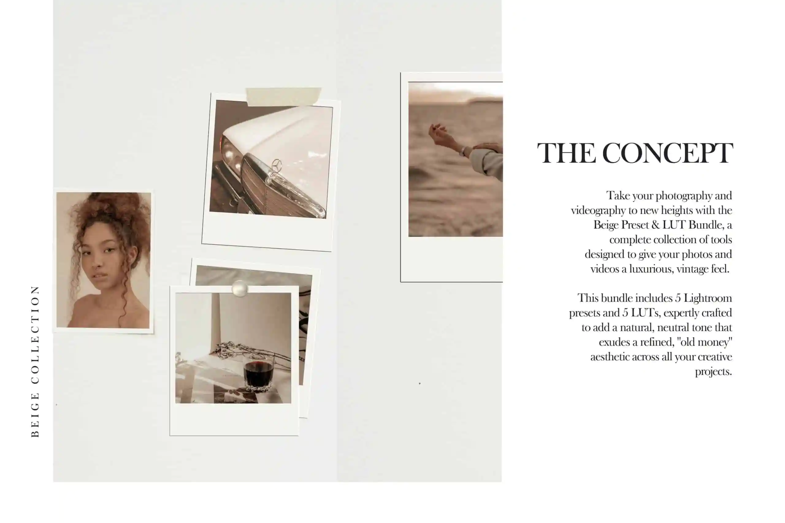 Beige Lightroom Presets + Video Filters Bundle 3 Beige Lightroom Presets + Video Filters Bundle - Image 3