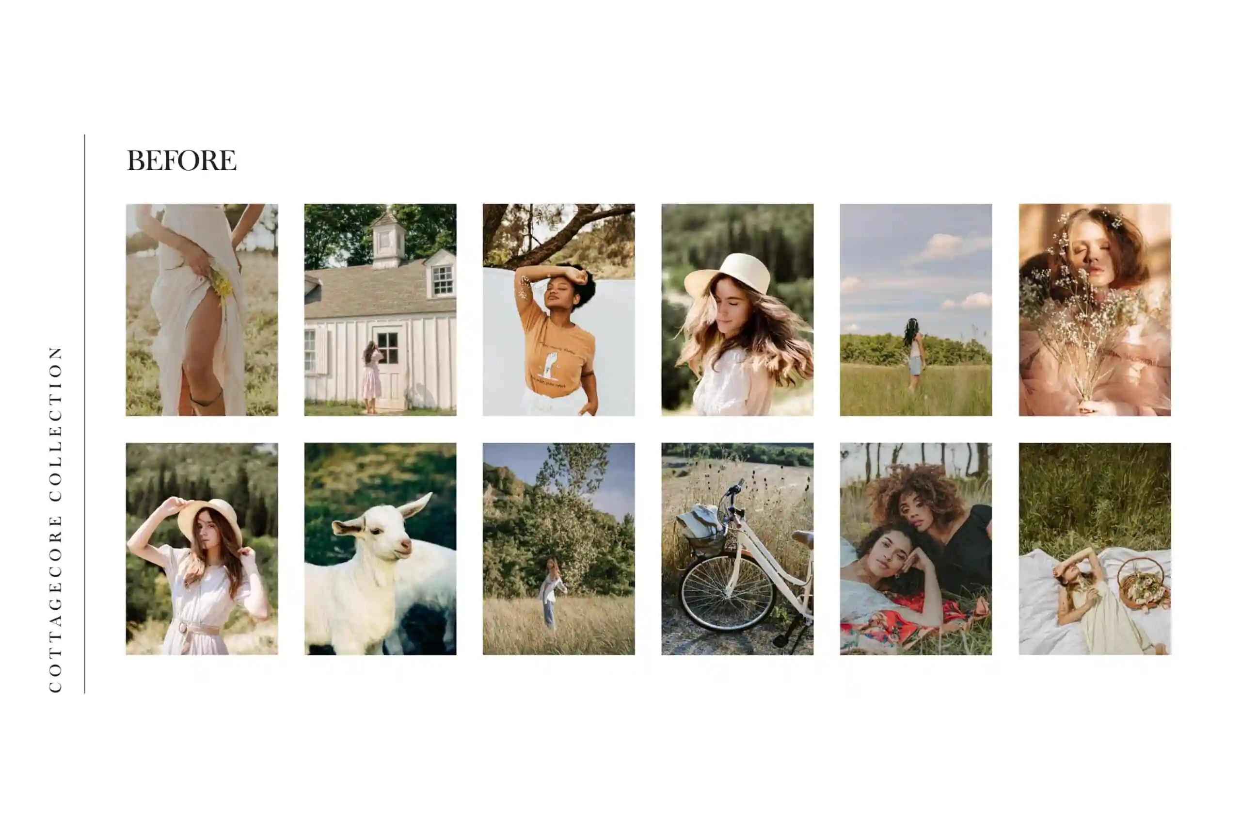 5 Cottagecore Lightroom Presets | Mobile + Desktop 3 5 Cottagecore Lightroom Presets | Mobile + Desktop - Image 3