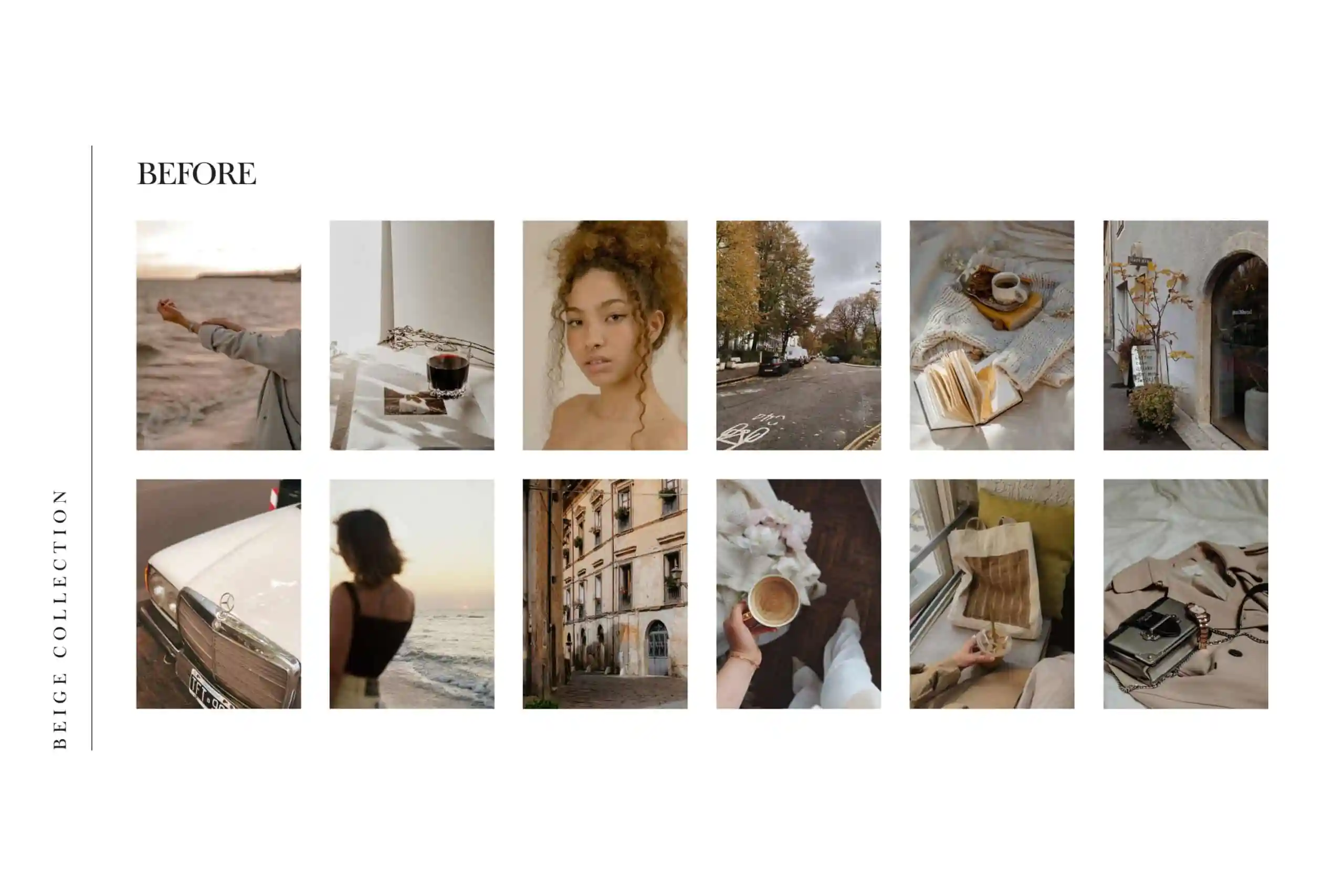 Beige Lightroom Presets + Video Filters Bundle 4 Beige Lightroom Presets + Video Filters Bundle - Image 4