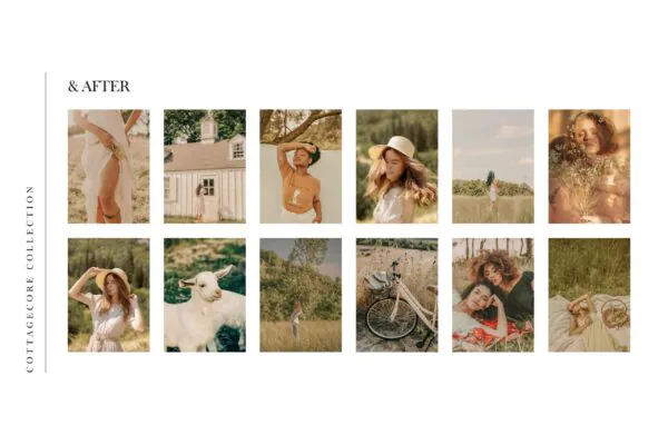 Cottagecore Lightroom Presets + Video Filters Bundle - Image 5