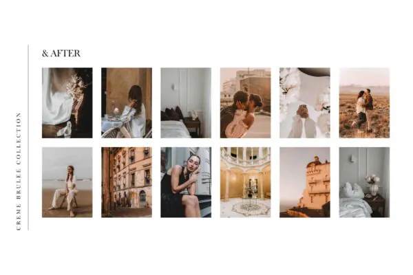 Creme Brûlée Lightroom Presets + Video Filters Bundle - Image 5