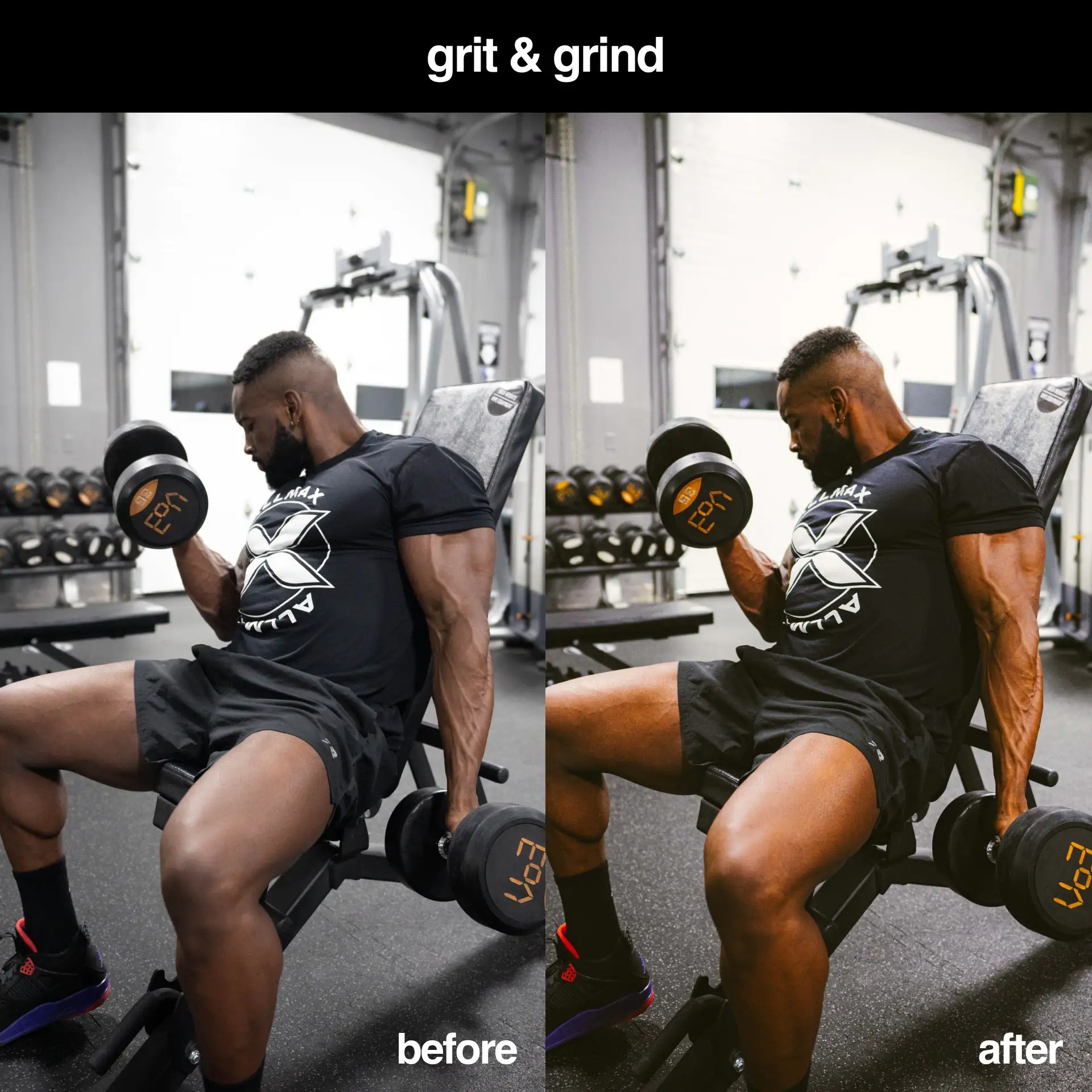 The Ultimate Gym Lightroom Preset Pack [7 Presets] - Image 3