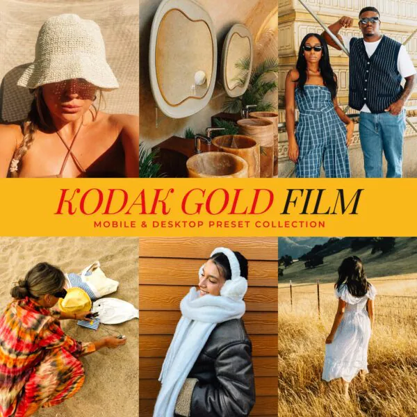 Kodak Gold 200 Film Preset Collection
