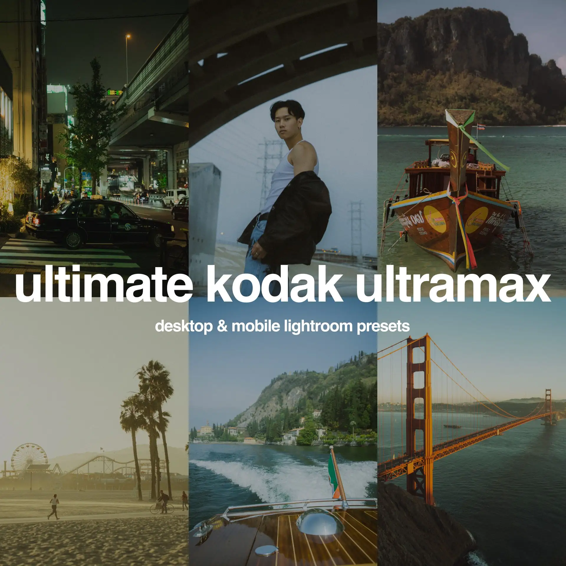 The Ultimate Kodak UltraMax Lightroom Preset Pack [8 Presets]